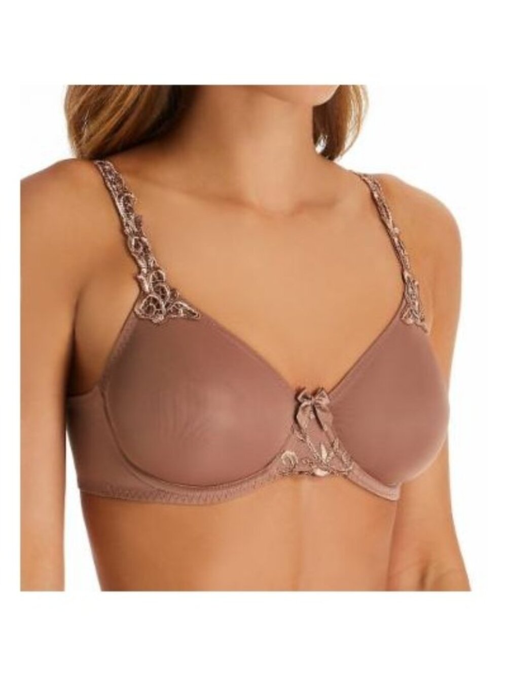 Simone Perele Andora 3D Molded Cup Bra Brown Women's Size 34C New With tag